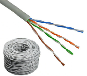 Fluke Test UTP Cat5e 24awg Ethernet Cable 1000ft การปกป้องสิ่งแวดล้อม